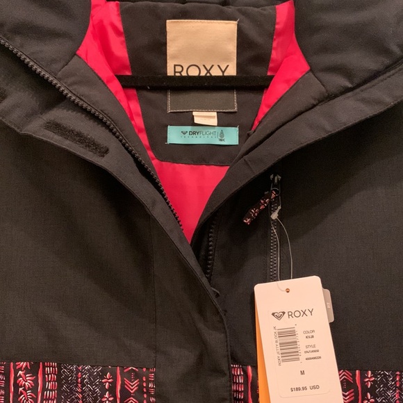 ROXY! New With Tags. Ladies Size M Snowboard/Ski Jacket MUST GO! - Picture 2 of 7